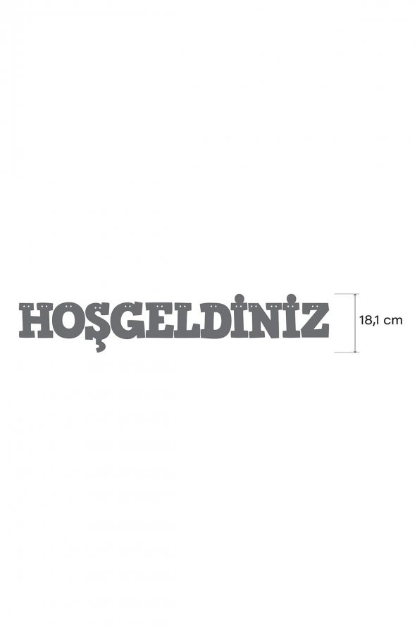 Siyah Hoş Geldiniz Yazılı Banner , Özel Gün, Davet Organizasyonu , Kına, Nişan, Düğün , Simli Eva - 2
