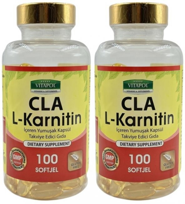 Vitapol Cla L-Carnitine 2x100 Softgel L-Karnitin