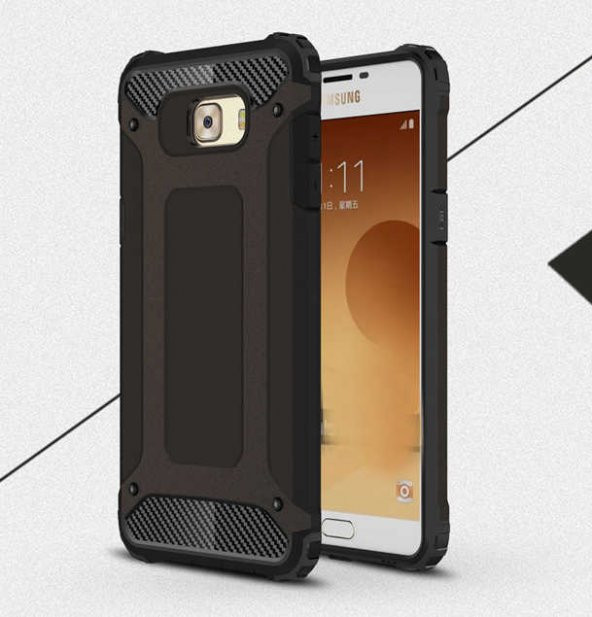Galaxy C7 Pro Kılıf  Crash Silikon Kapak