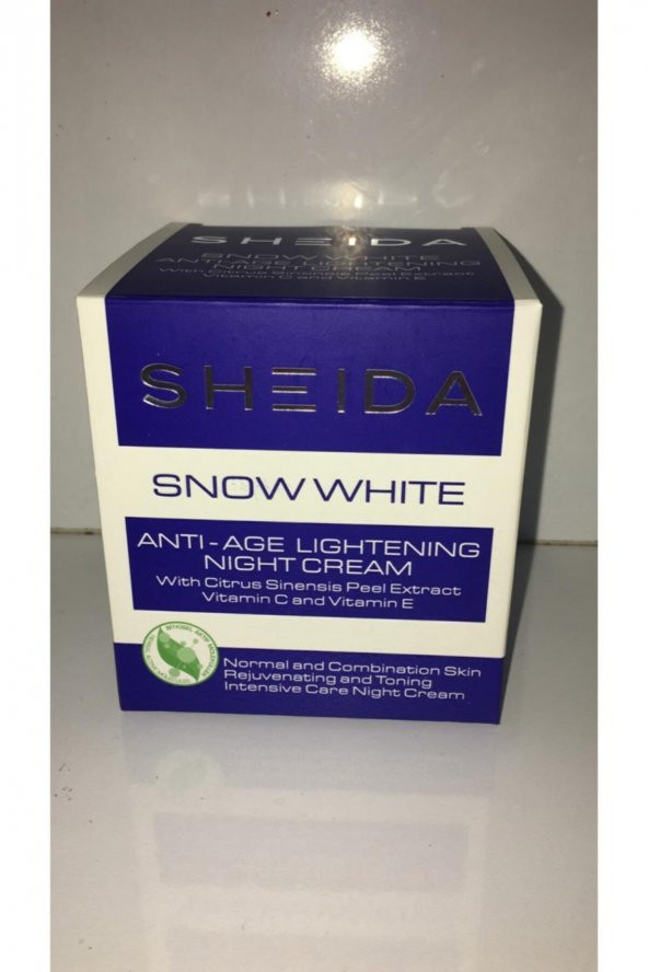 Snow White 50 ml Kırışıklık Karşıtı Gece Kremi