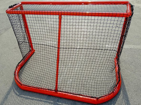 Adelinspor Silver Buz Hokeyi Kale Filesi 1,2*1,8*1,0 m Siyah 2,2 mm İp - 3