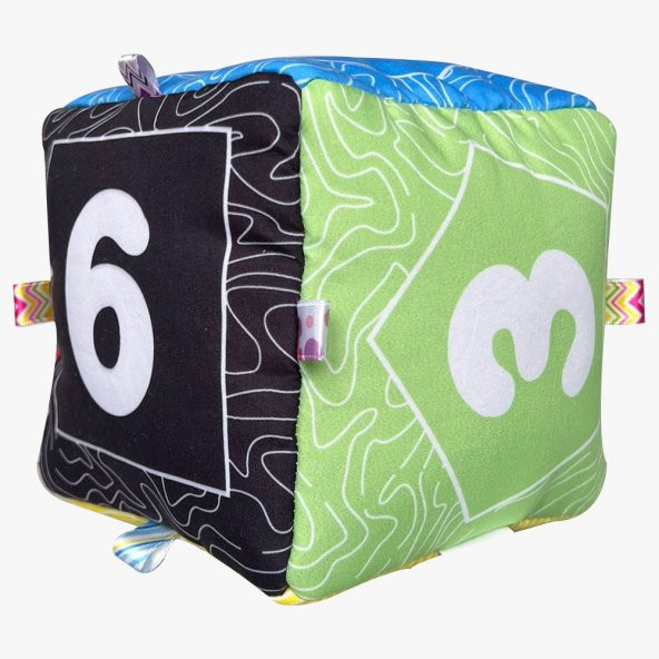 Miray Bebe Number Çıngıraklı Eğitici Aktivite Küpü - 2