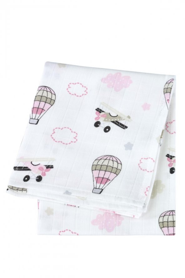 100 Organik Pamuk Müslin Bebek Örtüsü