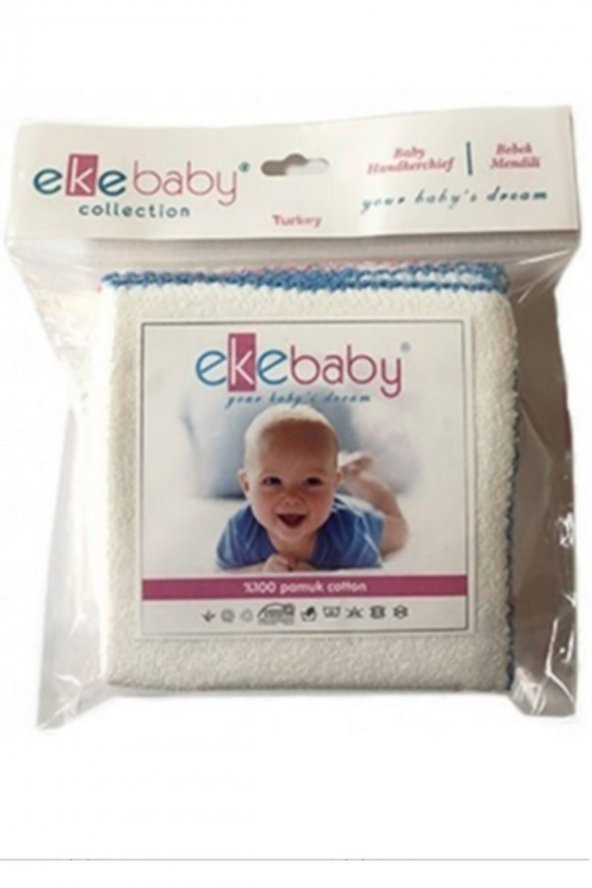Bebek Ter Bezi / Havlusu / Mendili 100 Pamuk - 2
