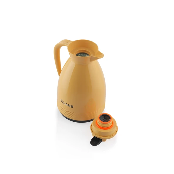 Schafer Kitchenhouse Cam Termos 1 L-Sarı - 4