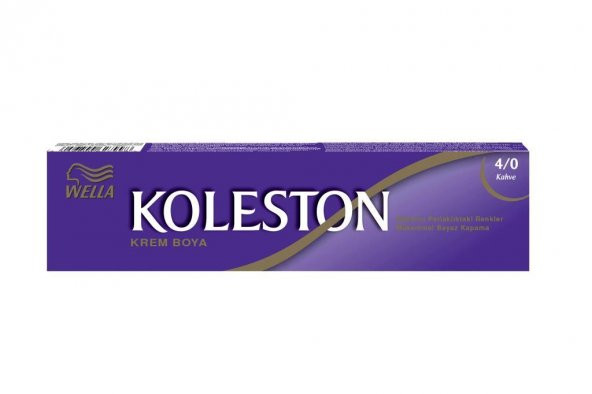 Koleston Krem Tüp Saç Boyası - 4.0 Kahve