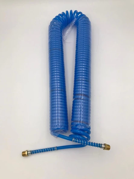 POLİÜRETAN SPİRAL HAVA HORTUMU 5X8 7.5 MT REKORLU ( 1/4 ERKEK UÇLU ) - 6
