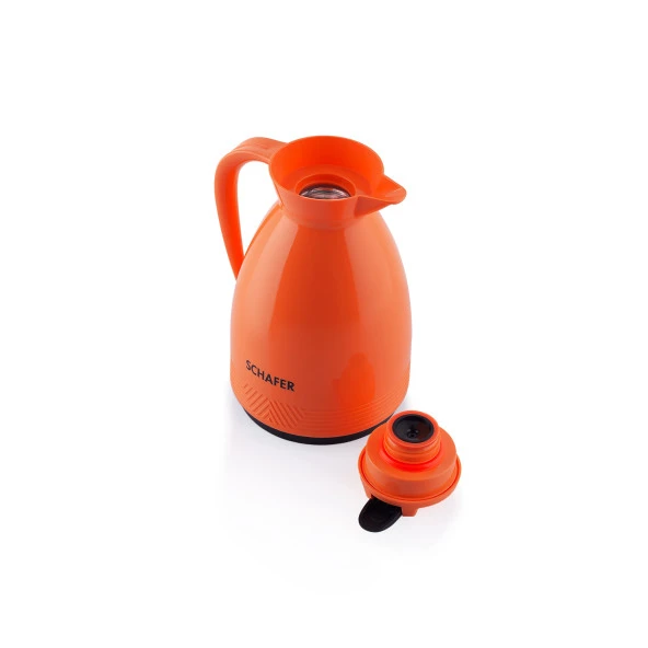 Schafer Kitchenhouse Cam Termos 1 L-Turuncu - 4