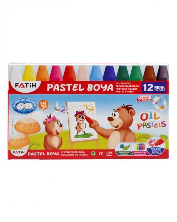 Fatih 4 Adet Öğrenci Boyama Seti - 2