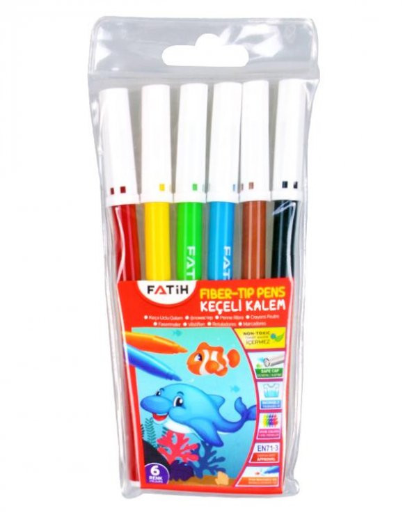 Fatih 4 Adet Öğrenci Boyama Seti - 4