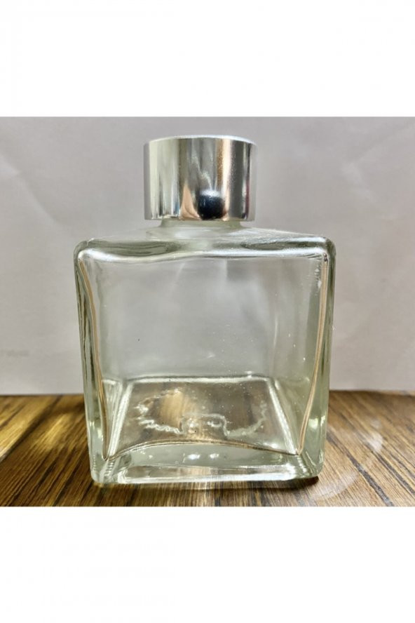 50 Ml Bambu Oda Kokusu Şişesi ,gri Kapaklı 5 Adet