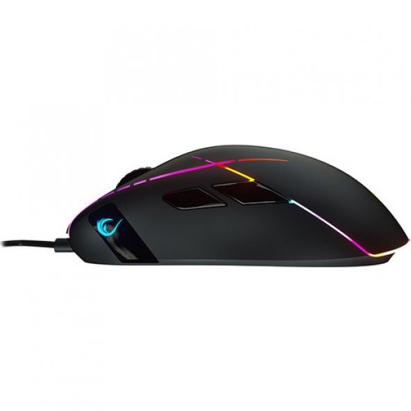 Rampage SMX-R115 GEAR-X 6400dpi Hareketli RGB Işıklı 9 Adet Makro Tuşlu Gaming Oyuncu Mouse - 5