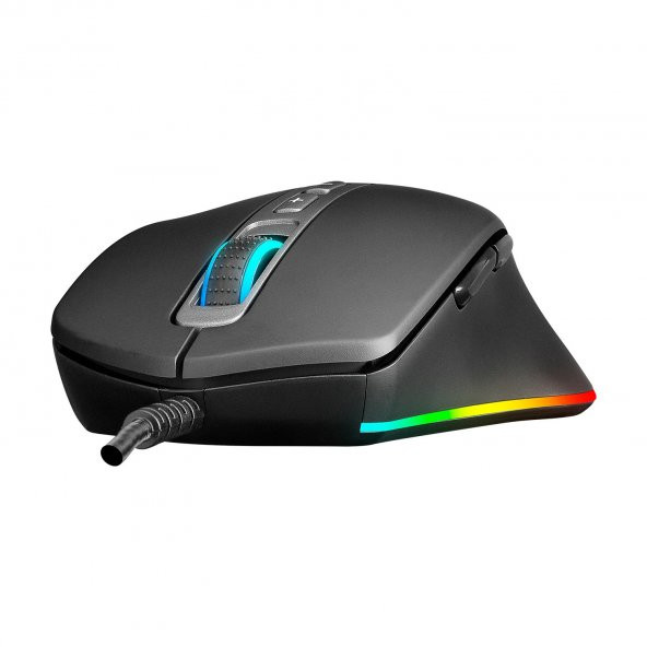 Rampage SMX-R58 EAGLE Usb Siyah 10000dpi RGB Ledli Makrolu Gaming Oyuncu Mouse - 3