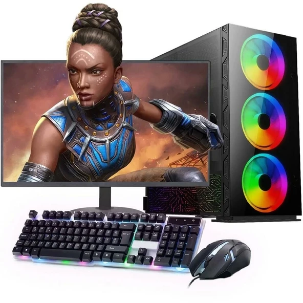 ROGAME RKT660411 INTEL i7 13700F 16GB 240SSD 1TB HDD 4GB GTX1650 24" Mon. (Gaming SET)