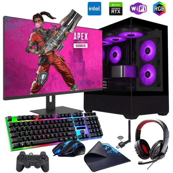ROGAME RKT660389 INTEL I5 13400F 16GB 1TB M2 12GB RTX3060 24" Mon. (Gaming SET) ürün görseli