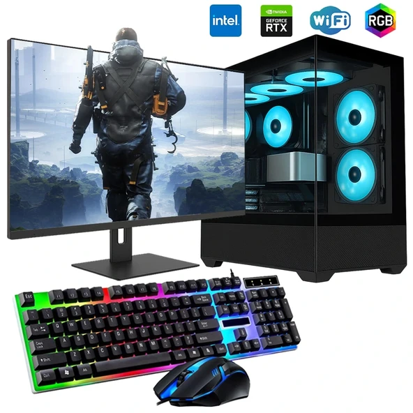 ROGAME RKT660384 INTEL I5 13400F 16GB 1TB M2 8GB RTX3050 27" Mon. Oyun Bilgisayarı ürün görseli