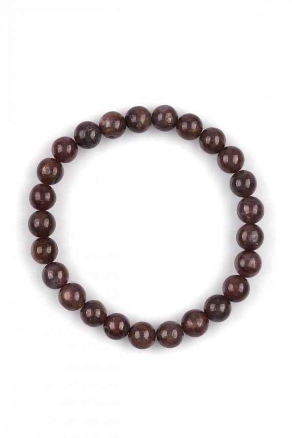 Azurit Doğal Taş 10 mm Küre Kesim Bileklik - Resim 2