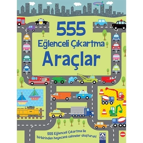 555 Eğlenceli Çıkartma - Araçlar