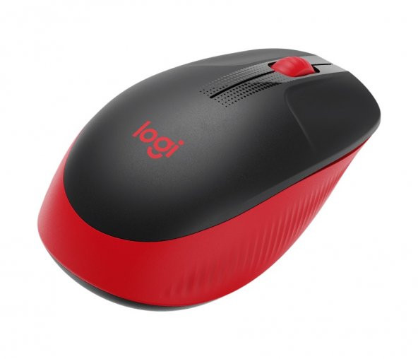Logitech M190 Kırmızı Büyük Boy Kablosuz Mouse
