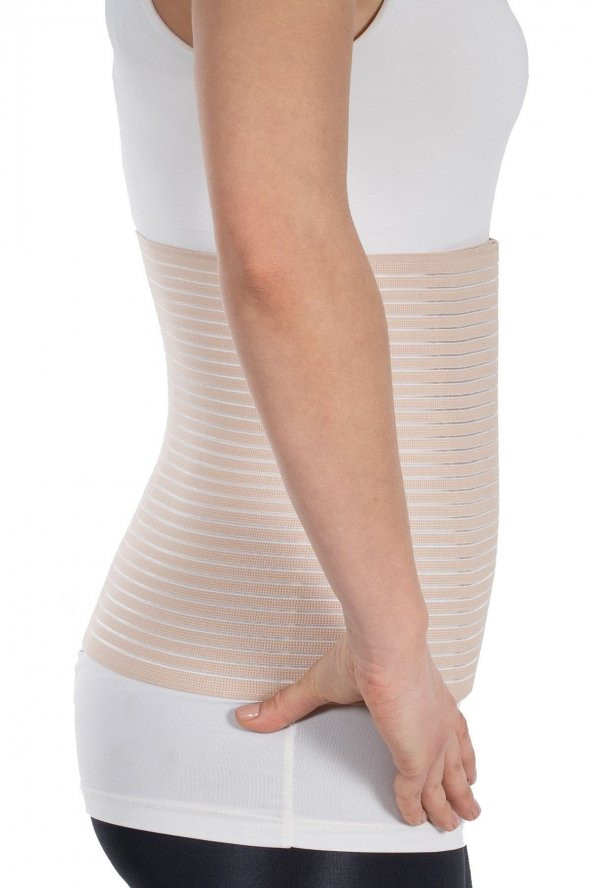 Doğum Sonrası Toparlayıcı Korse Abdominal Korse Sezeryan Korsesi Standart Her Bedene Uygun - 3