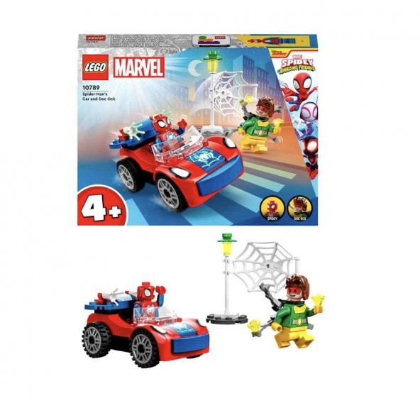 Lego Marvel Örümcek Adam’ın Arabası ve Doktor Oktopus 10789 - 1