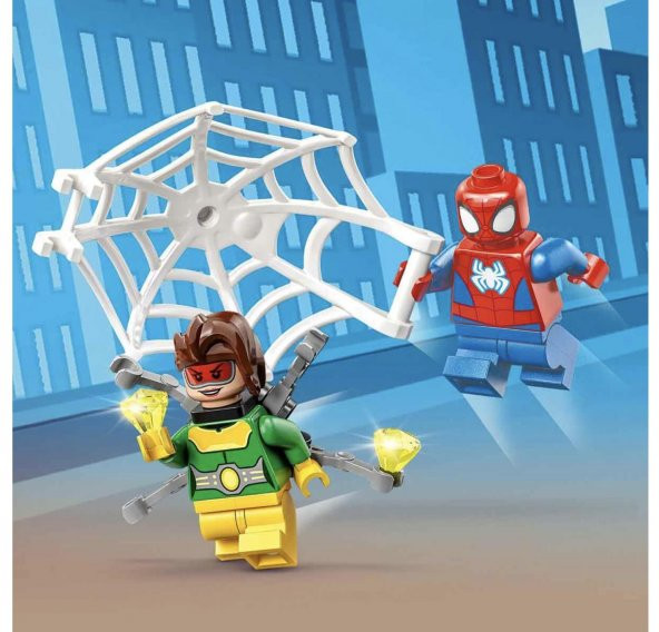 Lego Marvel Örümcek Adam’ın Arabası ve Doktor Oktopus 10789 - 4