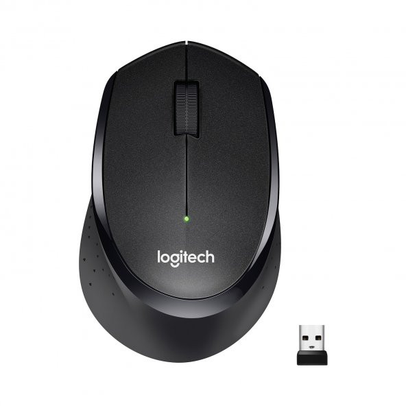 Logitech M330 Silent Sessiz Plus Kablosuz Black Siyah Mouse - 1