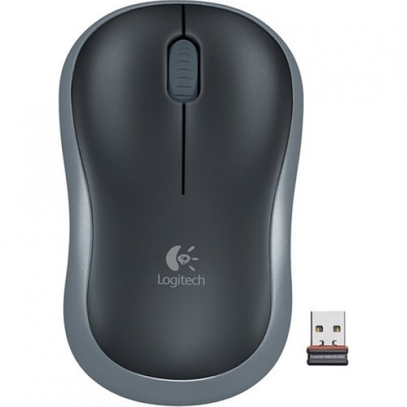 Logitech M185 Gri Kablosuz Mouse Optik 1000 Dpı Buton