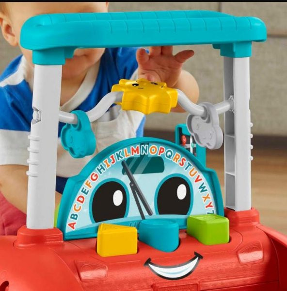 Fisher Price İlk Arabam Çift Yönlü Yürüteç HJP48 - 7