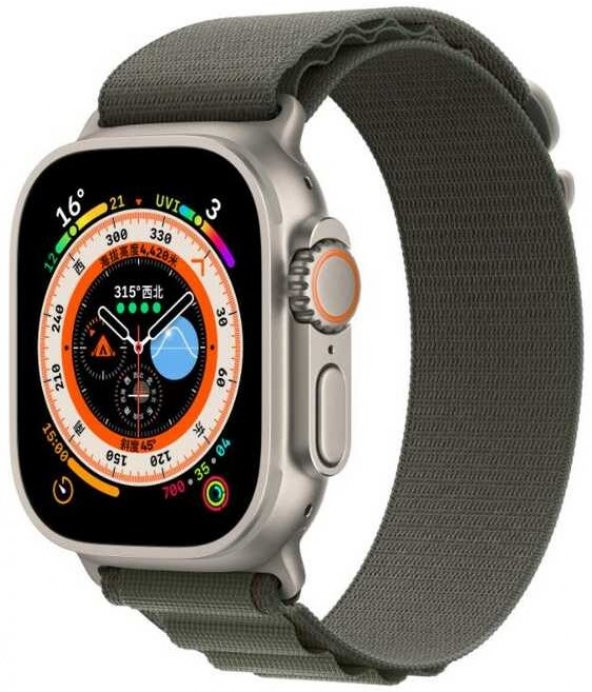 Apple Watch 44mm Hasır Kordon KRD-74 - 4