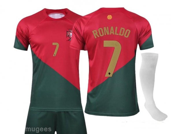 Ronaldo Portekiz Milli Takım Forması  3Lü Set - 3