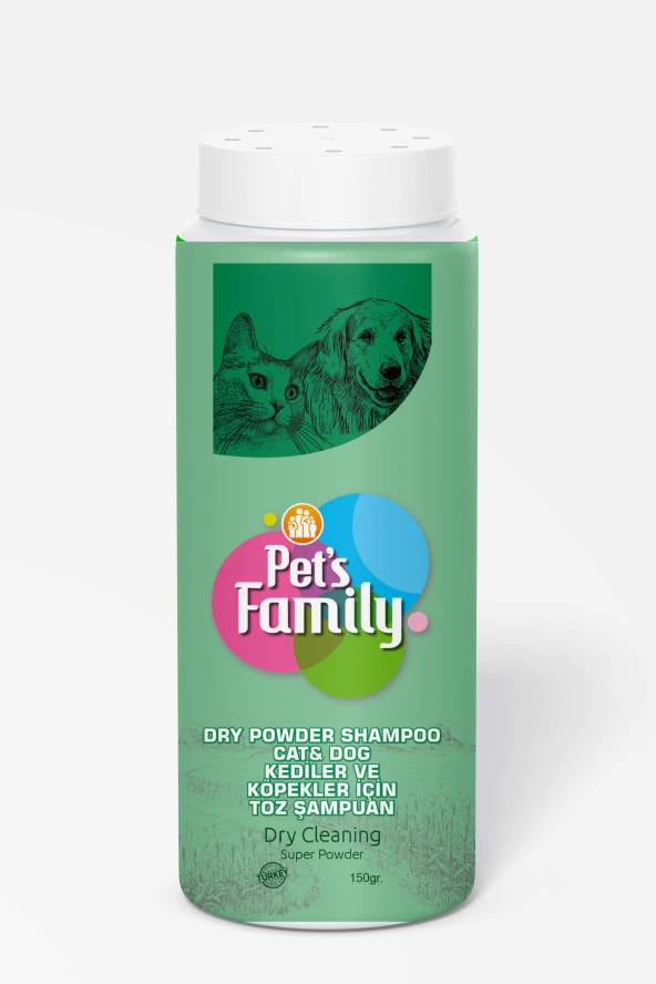 Köpek Toz Şampuan - PET&#39S FAMİLY