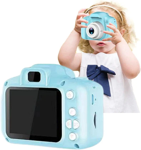 nefertiya Mini 1080p Hd Kamera Çocuklar İçin Dijital Fotoğraf Makinesi Çocuk Fotoğraf Makinası