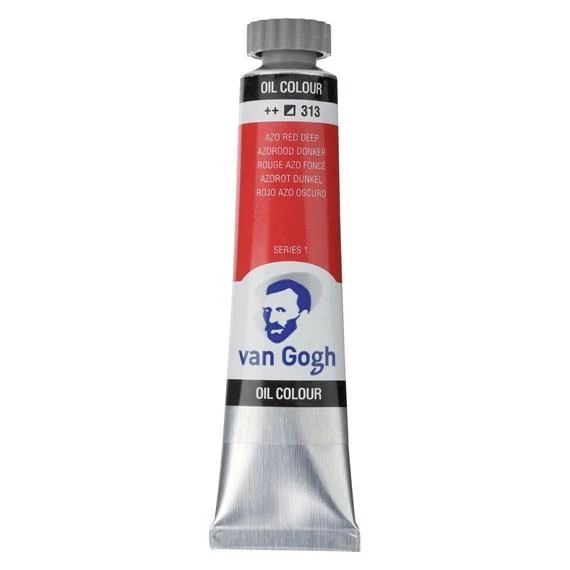 Van Gogh 40 Ml seri no 313 Yağlı Boya Azo Red Deep