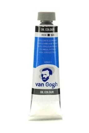 Talens Van Gogh Yağlı Boya 40 ml. 535 Cerulean Blue (Phthalo)