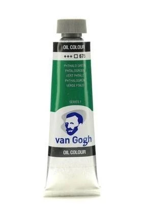 Talens Van Gogh Yağlı Boya 40 ml. 675 Phthalo Green