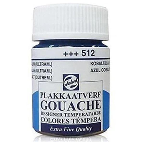 Talens Guaj Boya 512 Cobalt Blue (Ultramarine) gouache 1 adet