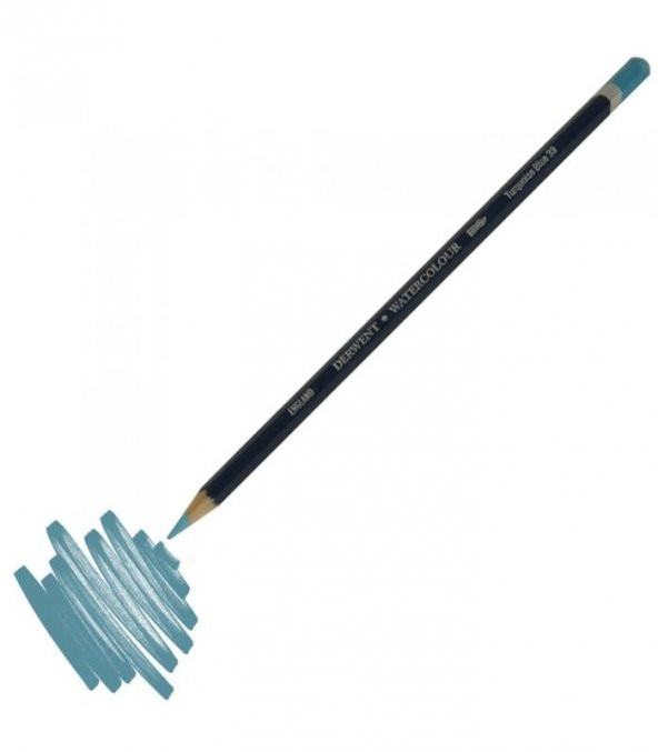 Derwent Watercolour Pencil Suluboya Kalemi 39 Turquoise Blue