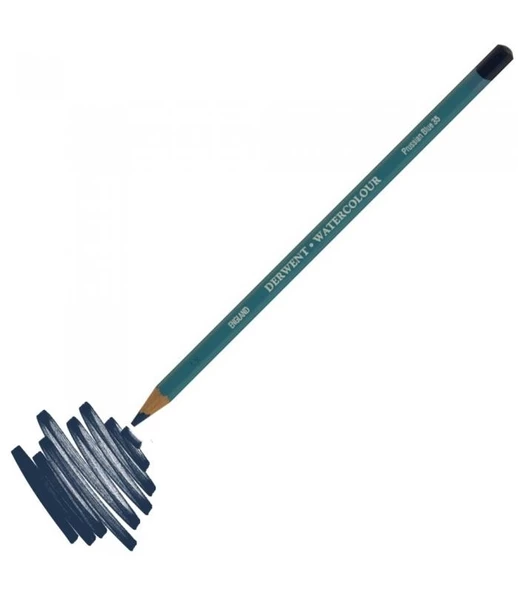 Derwent Watercolour Pencil Suluboya Kalemi 35 Prussian Blue