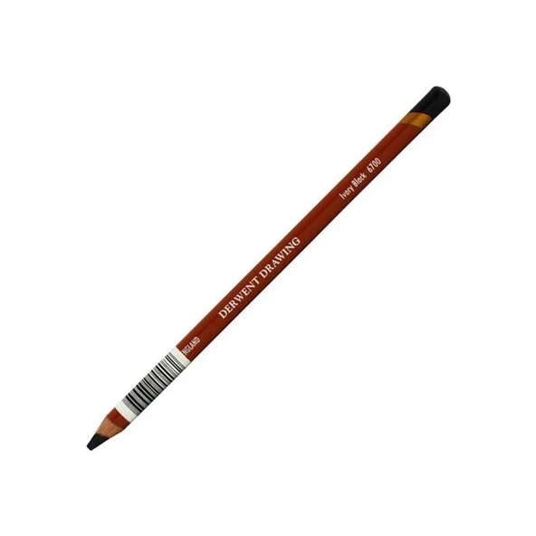 Derwent Drawing Pencil Renkli Çizim Kalemi 6700 ivary black