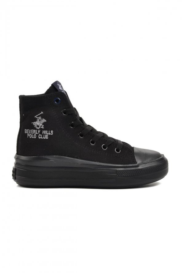 Beverly Hills Polo Club Po-30087 Siyah Kadın Hi Sneaker - 1