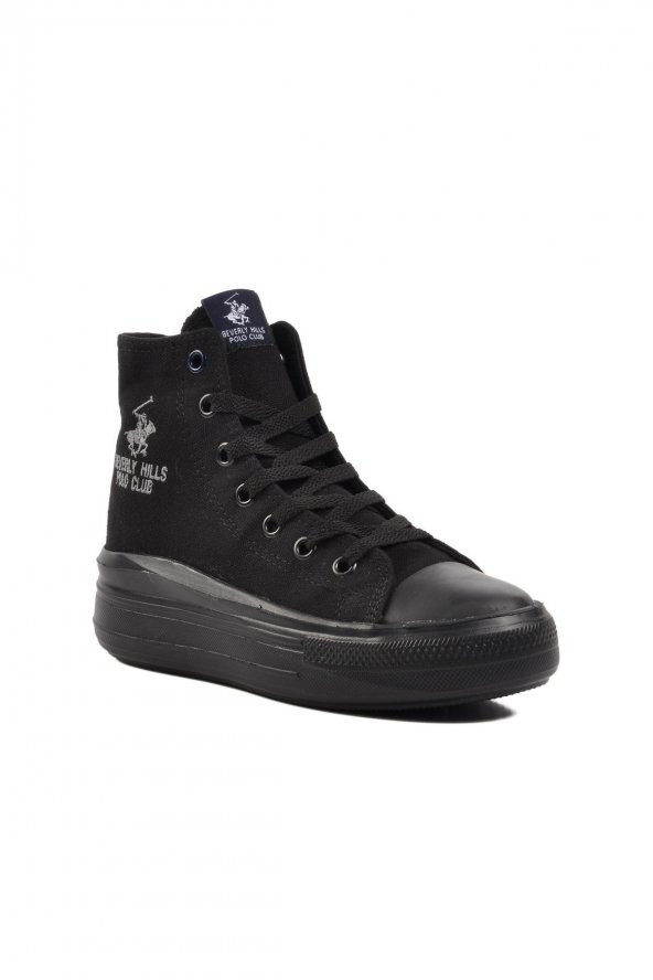 Beverly Hills Polo Club Po-30087 Siyah Kadın Hi Sneaker - 3