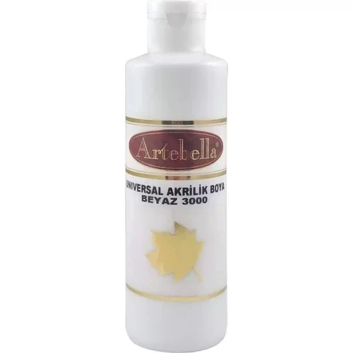 ARTEBELLA UNIVERSAL AKRİLİK BOYA 500 ml BEYAZ