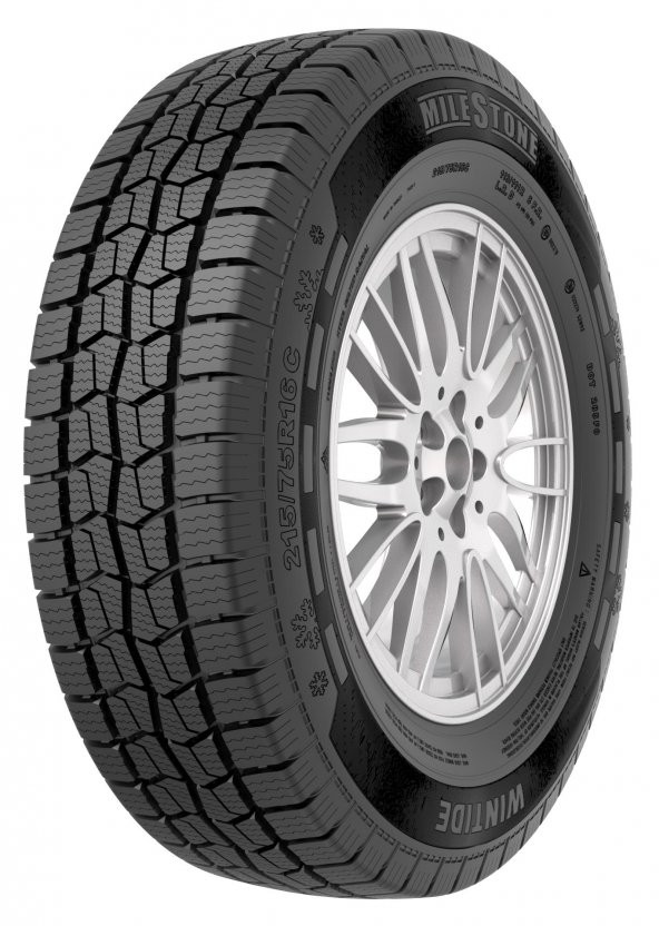 Milestone 185R14C 102/100R 8PR Wintide Kış Lastiği 2023 Üretim
