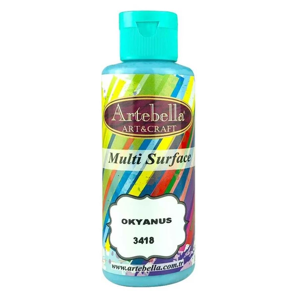 Artebella Multi Surface Boya 130cc okyanus 3418