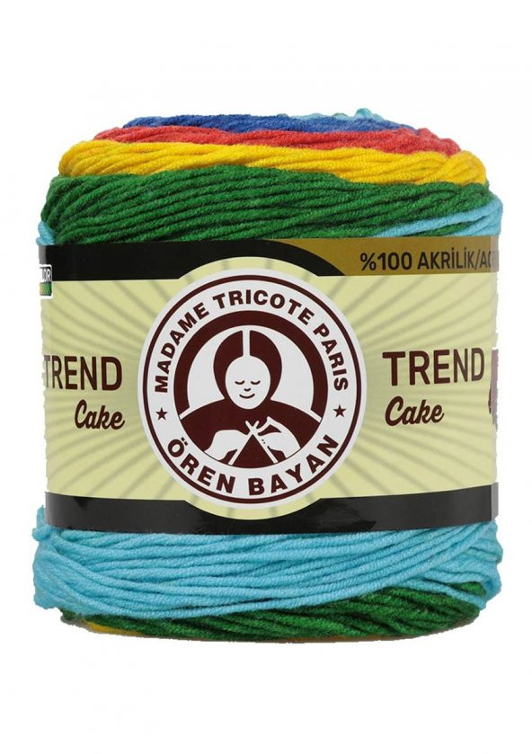 Ören Bayan Trend Cake Batik El Örgü İpi 620 - 1