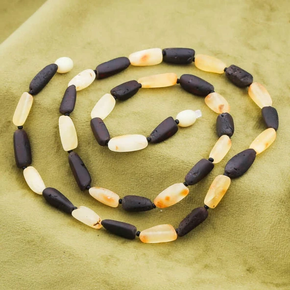 Lucky Life Yetişkin Damla Kehribar Kolye - 2