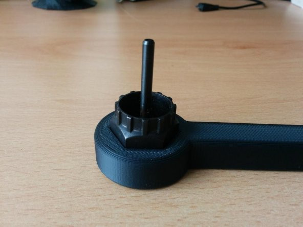 Bisiklet Kilitleme Kaldırma Aracı Anahtarı Shimano Tl-Lr15 Plastik Aparat - 4