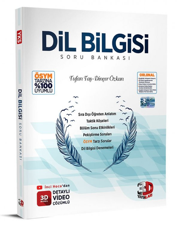 Dil Bilgisi Soru Bankası - 3D Yayınları