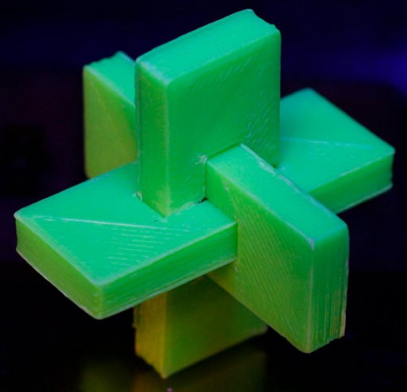 XYZ Bulmaca Puzzle Yapboz Zeka Oyunları Aparatı Plastik Oyuncak - 2